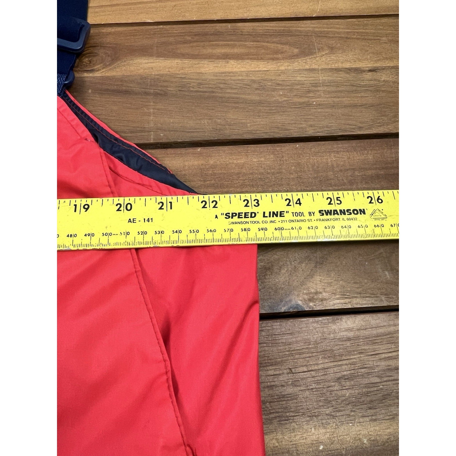 Pro Rainer Xl Men's Foul Weather Bib Pants In Red Overalls Suspenders Fishing — image 7 of 8